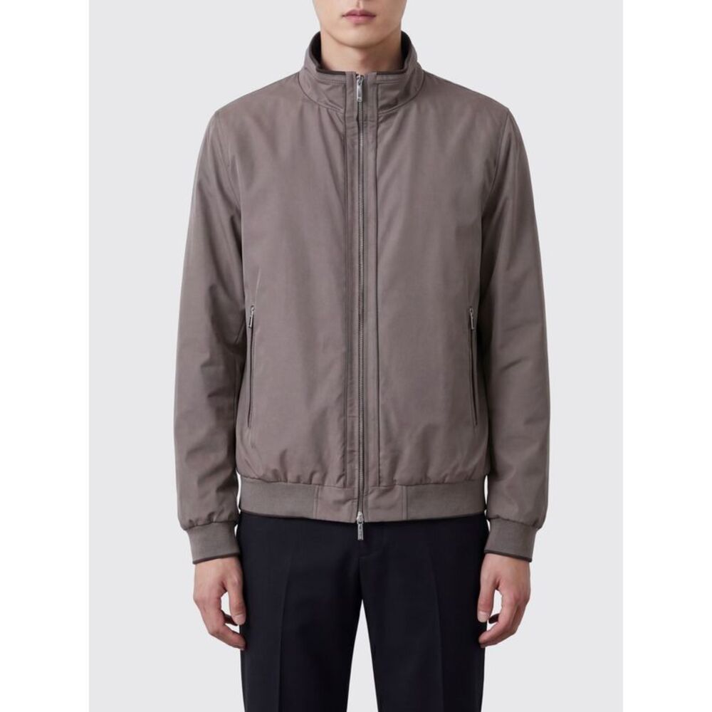 Moorer Jacket Men Brown